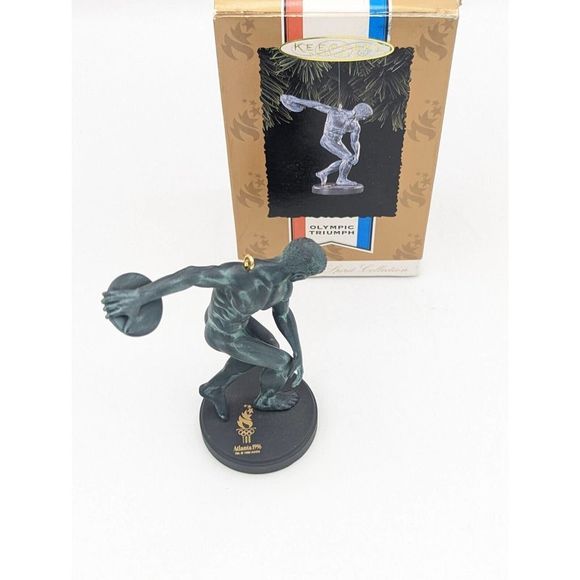 Vintage 1992 Hallmark Keepsake Olympic Triumph Limited Edition Discobolus - Picture 7 of 10